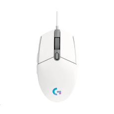 Logitech Gaming Mouse G102 2nd Gen LIGHTSYNC, USB, EER, biela Logitech Gaming Mouse G102 2nd Gen LIGHTSYNC, USB, EER, biela