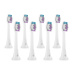 TrueLife SonicBrush Clean-series heads Sensitive white 8 pack