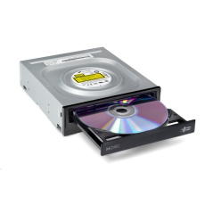 HITACHI LG - interná mechanika DVD-W/CD-RW/DVD±R/±RW/RAM/M-DISC GH24NSD5, 24x SATA, čierna, hromadná bez SW