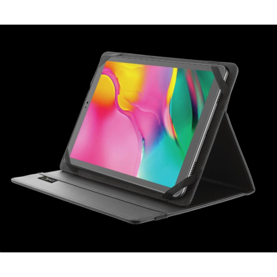 BAZAR - TRUST Pouzdro na tablet PRIMO FOLIO 10" ECO - BLACK - Poškozený obal (Komplet)