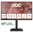 AOC MT 23,8" 24E4U - 1920x1080,IPS,120Hz,1xVGA,1xHDMI,1xDP,USBhub,Repro,Pivot