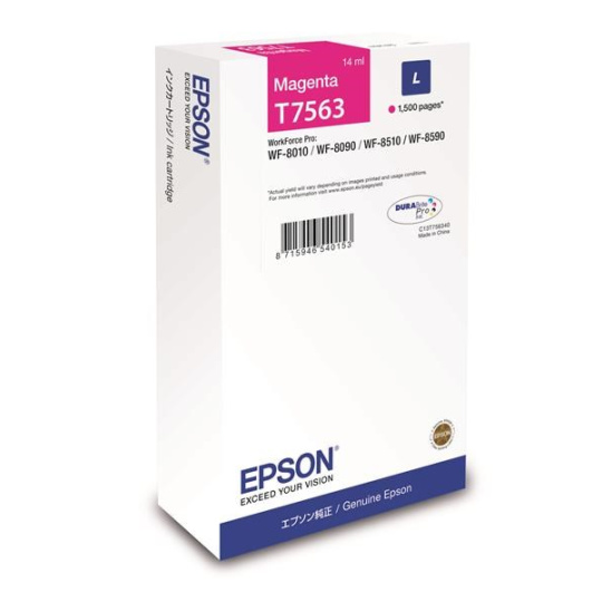 Atramentová kazeta EPSON WF-8xxx Series L Cyan - 1500str. (14 ml)