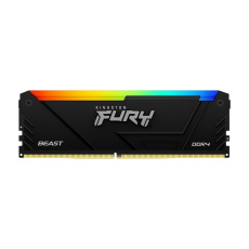 KINGSTON DIMM DDR4 32GB 3200MT/s CL16 FURY Beast RGB, XMP KINGSTON DIMM DDR4 32GB 3200MT/s CL16 FURY Beast RGB, XMP