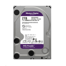 BAZAR - WD PURPLE WD22PURZ 2TB SATA/600 256MB cache, Low Noise, CMR BAZAR - WD PURPLE WD22PURZ 2TB SATA/600 256MB cache, Low Noise, CMR