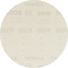 Bosch brusná mřížka EXPERT M480 pro vibrační brusky 125 mm, G 320 5 ks Bosch brusná mřížka EXPERT M480 pro vibrační brusky 125 mm, G 320 5 ks