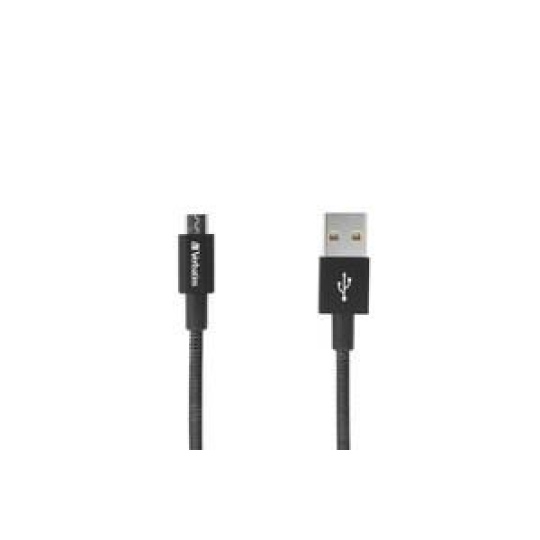 VERBATIM 48866 kabel Micro B USB Cable Sync & Charge 30cm (Black))_O2 polep