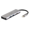D-Link DUB-M530 rozbočovač 5 v 1 USB-C s rozhraním HDMI a čítačkou kariet SD/microSD