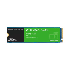 WD GREEN NVMe SSD 480GB PCIe SN350, Geb3 8GB/s, (R:2400/W:1650 MB/s)