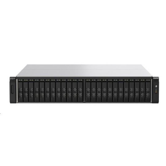 QNAP TS-h2490FU-7302P-256G (16C/EPYC/720P/3-3,3GHz/256GBRAM/24xSSD/4x25GbESFP28/2xUSB3/5xPCIe/RP)