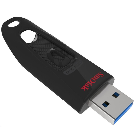 SanDisk Flash Disk 128 GB Ultra, USB 3.0, čierna (VHODNÉ PRE TV ZOBRAZENIE NA OBALE)