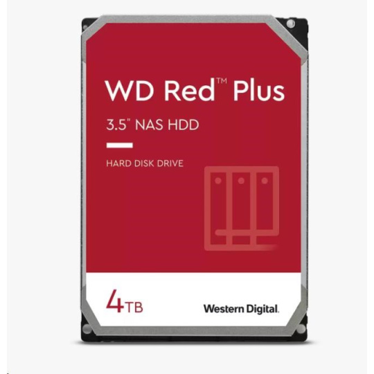 BAZAR - WD RED PLUS NAS WD40EFZX 4TB SATAIII/600 128MB cache 175 MB/s CMR BAZAR - WD RED PLUS NAS WD40EFZX 4TB SATAIII/600 128MB cache 175 MB/s CMR