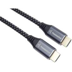 Kábel HDMI PREMIUMCORD 2.1 vysokorýchlostný + ethernetový kábel 8K@60Hz, pozlátené konektory, 1 m Kábel HDMI PREMIUMCORD 2.1 vysokorýchlostný + ethernetový kábel 8K@60Hz, pozlátené konektory, 1 m