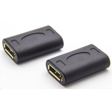PREMIUMCORD DisplayPort 1.2 konektory samica/samica, pozlátené konektory PREMIUMCORD DisplayPort 1.2 konektory samica/samica, pozlátené konektory