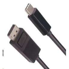 Kábel PremiumCord USB-C samec na DP1.4 8K DisplayPort samec 2m Kábel PremiumCord USB-C samec na DP1.4 8K DisplayPort samec 2m