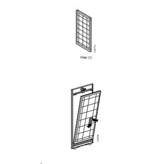 Filter APC (filter pre rack AR106V)