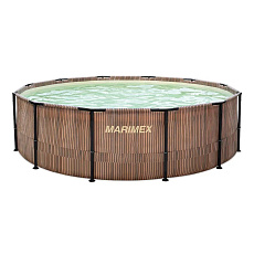 Marimex Florida bazén 4,57x1,32 m se zabudovaným skimmerem - motiv TEAK