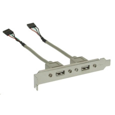 PREMIUMCORD Prídavné porty pre MB 2x USB (záslepka) PREMIUMCORD Prídavné porty pre MB 2x USB (záslepka)