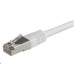 Solarix 10G prepojovací kábel CAT6A SFTP LSOH 7m sivý, odolný proti zasekávaniu C6A-315GY-7MB