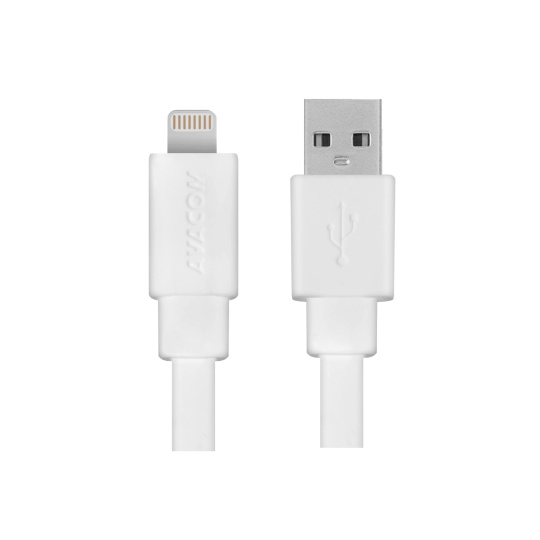 AVACOM MFI-120W Kábel USB na Lightning, certifikácia MFi, 120 cm, biely