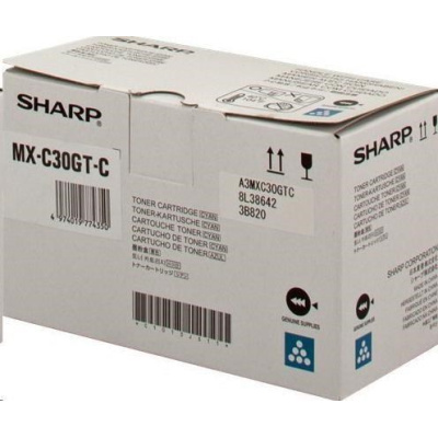 Tonerová kazeta Sharp cyan (6.000 kópií) MX-C250FE, C300WE, C300PE
