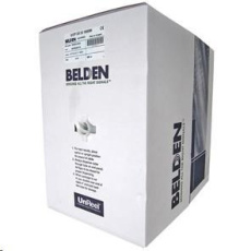 UTP kabel BELDEN 1583ENH, Cat5E, drát, LS0H, Dca, šedý, 305m