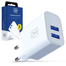 3mk FlowPower 10W 2.4A 2A White 3mk FlowPower 10W 2.4A 2A White
