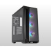 Cooler Master case MasterBox MB520 ARGB, E-ATX, Průhledná bočnice, 3x 120mm ARGB Fan, 1x 120mm Fan, Černá