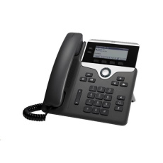 BAZAR - Cisco CP-7821-3PCC-K9=, VoIP telefon, 2line, 2x10/100, 3,5" displej, PoE - rozbaleno BAZAR - Cisco CP-7821-3PCC-K9=, VoIP telefon, 2line, 2x10/100, 3,5" displej, PoE - rozbaleno