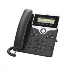 BAZAR - Cisco CP-7811-3PCC-K9=, VoIP telefon, 1line, 2x10/100, displej, PoE - Rozbaleno (Komplet) BAZAR - Cisco CP-7811-3PCC-K9=, VoIP telefon, 1line, 2x10/100, displej, PoE - Rozbaleno (Komplet)