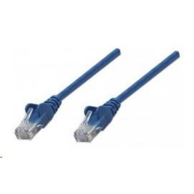 Intellinet Patch kábel Cat6 UTP RJ45-Male/RJ45-Male 15m modrý Polybag
