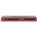 MikroTik RouterBOARD RB2011iLS-IN, 600MHz CPU, 64MB RAM, 10x LAN, vrátane. Licencia L4