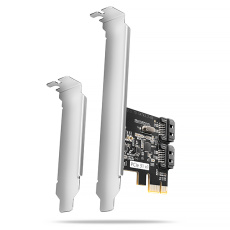 AXAGON PCES-SA4M2, PCIe radič - 2x interný SATA 6G port + 2x SATA M.2 slot, ASM1164, SP & LP AXAGON PCES-SA4M2, PCIe radič - 2x interný SATA 6G port + 2x SATA M.2 slot, ASM1164, SP & LP