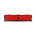 DDR4 DIMM 16GB 3000MHz CL16 SR (Kit 2x8GB) GOODRAM IRDM, červená