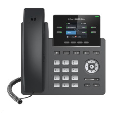 Grandstream GRP2613W SIP telefon, displej 320x240 barevný, 6xSIP, 2 x RJ45 10/100/1000 Mbps