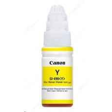 Canon BJ INK GI-490 Y (fľaštička so žltým atramentom) Canon BJ INK GI-490 Y (fľaštička so žltým atramentom)