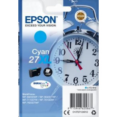 Atramentová tyčinka EPSON Singlepack "Alarm clock" Cyan 27XL DURABrite Ultra Ink Atramentová tyčinka EPSON Singlepack "Alarm clock" Cyan 27XL DURABrite Ultra Ink