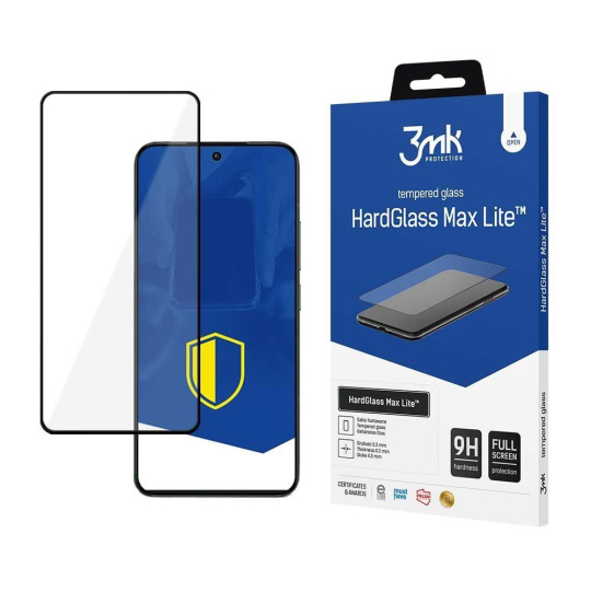 3mk tvrzené sklo HardGlass Max Lite pro Samsung XCover 5 (SM-G525) černá