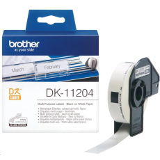 BROTHER DK-11204 Viacúčelové etikety 17x54 mm (400 ks) BROTHER DK-11204 Viacúčelové etikety 17x54 mm (400 ks)