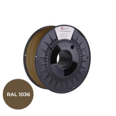 C-TECH Tisková struna (filament) PREMIUM LINE, PETG, perleťová zlatá, RAL1036, 1,75mm, 1kg C-TECH Tisková struna (filament) PREMIUM LINE, PETG, perleťová zlatá, RAL1036, 1,75mm, 1kg