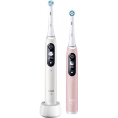 Oral-B iO Series 6 Duo White/Pink Zubní kartáček Oral-B iO Series 6 Duo White/Pink Zubní kartáček