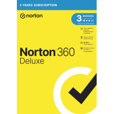 NORTON 360 DELUXE 25GB +VPN 1 používateľ pre 3 zariadenia na 3 roky ESD NORTON 360 DELUXE 25GB +VPN 1 používateľ pre 3 zariadenia na 3 roky ESD