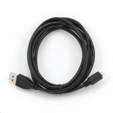 GEMBIRD Kábel CABLEXPERT USB A samec/Micro B samec 2.0, 1m, čierna vysoká kvalita
