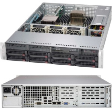 SUPERMICRO Server 2610Q Epyc 7262 (3.2G/8C/64M/3200) 1x16G 6PCI-E 8LFF/SFF 1x600W 2x1G iKVM NBD303 2U SUPERMICRO Server 2610Q Epyc 7262 (3.2G/8C/64M/3200) 1x16G 6PCI-E 8LFF/SFF 1x600W 2x1G iKVM NBD303 2U