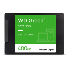 WD GREEN SSD 3D NAND WDS480G3G0A 480GB SATA/600, (R:500, W:400MB/s), 2.5" WD GREEN SSD 3D NAND WDS480G3G0A 480GB SATA/600, (R:500, W:400MB/s), 2.5"