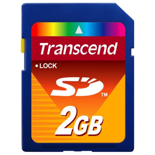 Karta TRANSCEND SD 2 GB (štandardná)