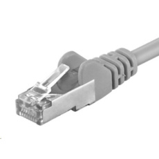 PREMIUMCORD Patch kábel CAT.6 F/UTP, RJ45-RJ45, AWG 26 15 m sivá PREMIUMCORD Patch kábel CAT.6 F/UTP, RJ45-RJ45, AWG 26 15 m sivá