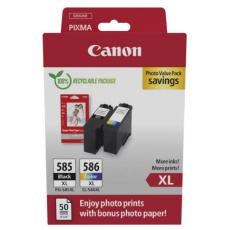 Canon Cartridge PG-585XL/CL-586XL černá/barevná + Canon PAPÍR GP-501 4X6 50 Canon Cartridge PG-585XL/CL-586XL černá/barevná + Canon PAPÍR GP-501 4X6 50