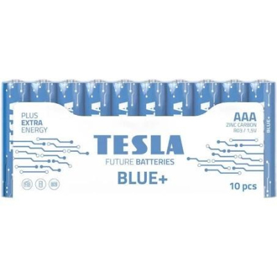 TESLA BATTERIES AAA BLUE+ 10 MULTIPACK ( R03 / SHRINK 10 PCS )