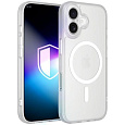 3mk ochranný kryt Misty MagCase White pro Apple iPhone 16