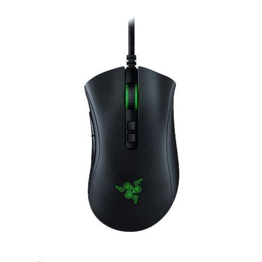 Myš RAZER DeathAdder V2, optická, rozlíšenie 20.000 dpi, USB, hybridné cloudové úložisko a integrovaná pamäť, RGB